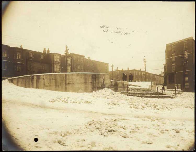 National War Memorial under construction, 1923 - 1924