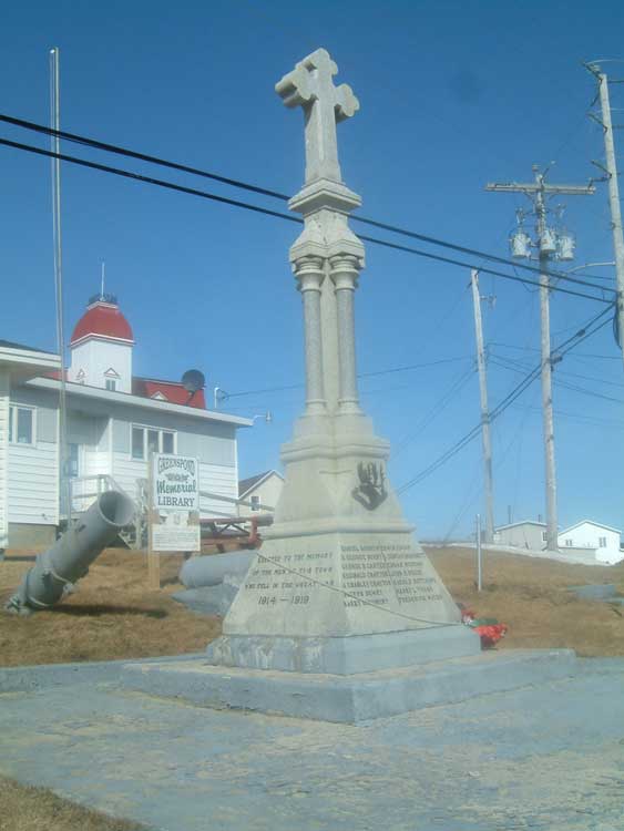 Greenspond War Memorial - Mmorial de Guerre, Greenspond, Terre-Neuve