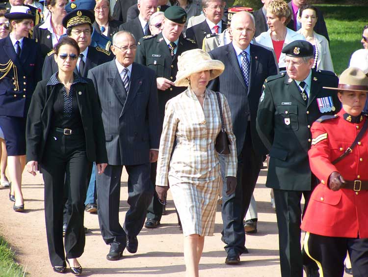 90th anniversary celebrations of the battle of Beaumont Hamel, Beaumont Hamel, France