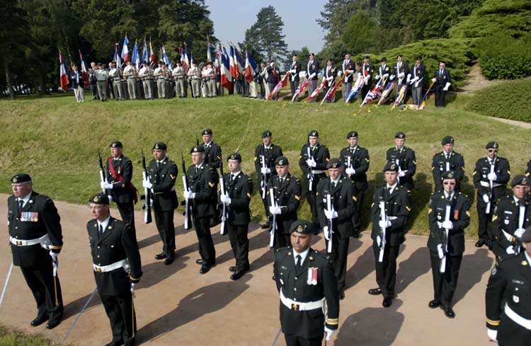 90th anniversary celebrations of the battle of Beaumont Hamel, Beaumont Hamel, France - Les Clbrations du 90e anniversaire de la bataille de Beaumont Hamel, Beaumont Hamel, France.