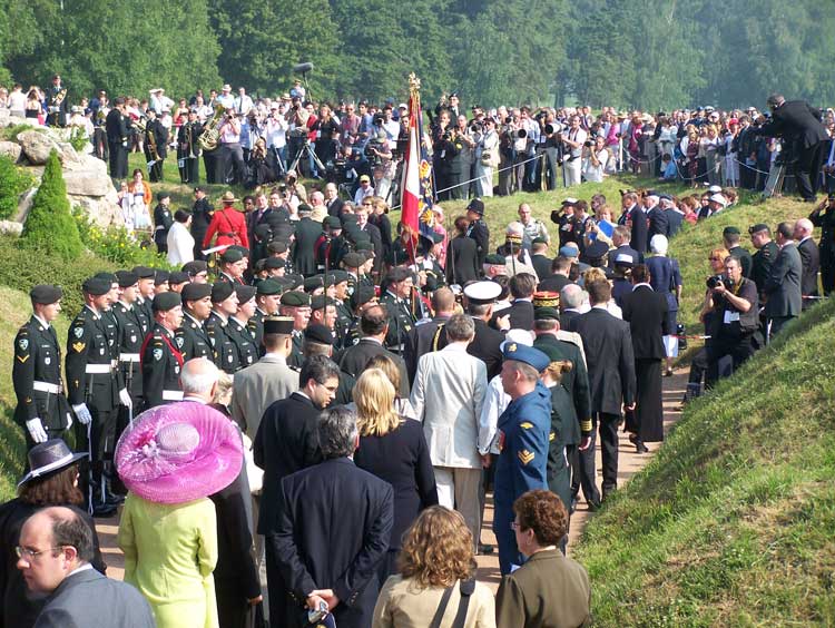 90th anniversary celebrations of the battle of Beaumont Hamel, Beaumont Hamel, France