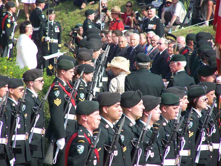 90th anniversary celebrations of the battle of Beaumont Hamel, Beaumont Hamel, France - Les Clbrations du 90e anniversaire de la bataille de Beaumont Hamel, Beaumont Hamel, France.