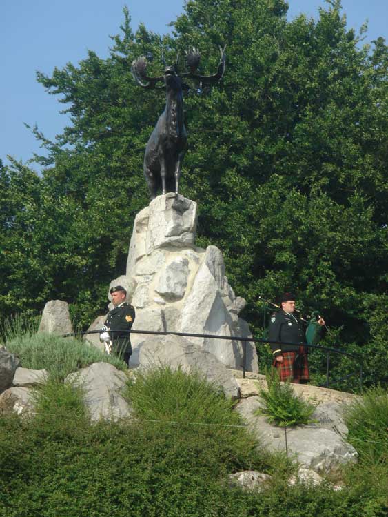 90th anniversary celebrations of the battle of Beaumont Hamel, Beaumont Hamel, France - Les Clbrations du 90e anniversaire de la bataille de Beaumont Hamel, Beaumont Hamel, France.