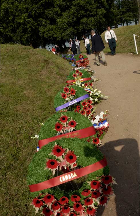 90th anniversary celebrations of the battle of Beaumont Hamel, Beaumont Hamel, France - Les Clbrations du 90e anniversaire de la bataille de Beaumont Hamel, Beaumont Hamel, France.