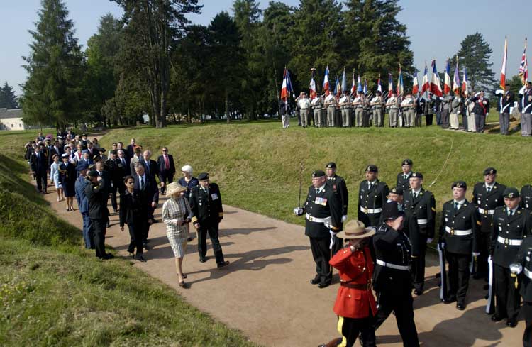 90th anniversary celebrations of the battle of Beaumont Hamel, Beaumont Hamel, France