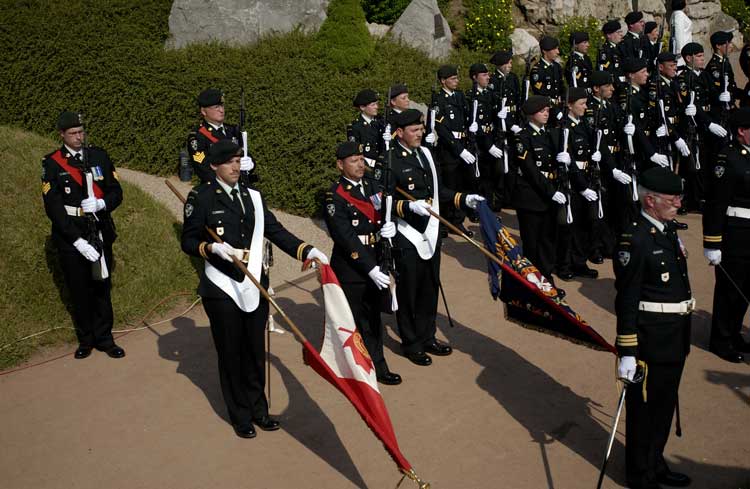 90th anniversary celebrations of the battle of Beaumont Hamel, Beaumont Hamel, France - Les Clbrations du 90e anniversaire de la bataille de Beaumont Hamel, Beaumont Hamel, France.