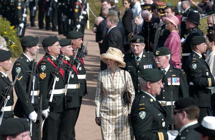 90th anniversary celebrations of the battle of Beaumont Hamel, Beaumont Hamel, France