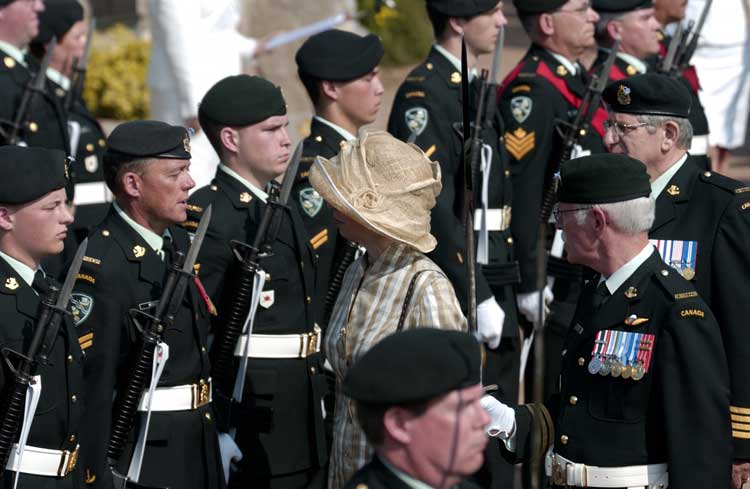 90th anniversary celebrations of the battle of Beaumont Hamel, Beaumont Hamel, France