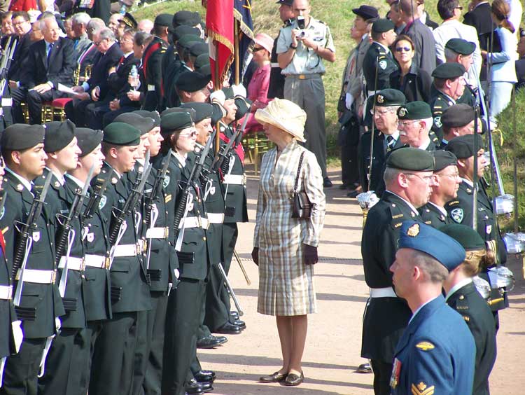 90th anniversary celebrations of the battle of Beaumont Hamel, Beaumont Hamel, France - Les Clbrations du 90e anniversaire de la bataille de Beaumont Hamel, Beaumont Hamel, France.