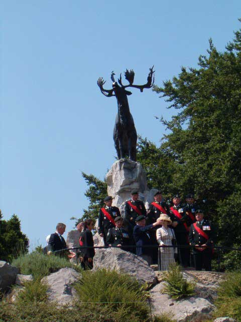 90th anniversary celebrations of the battle of Beaumont Hamel, Beaumont Hamel, France - Les Clbrations de la 90e anniversaire de la bataille de Beaumont Hamel, Beaumont Hamel, France