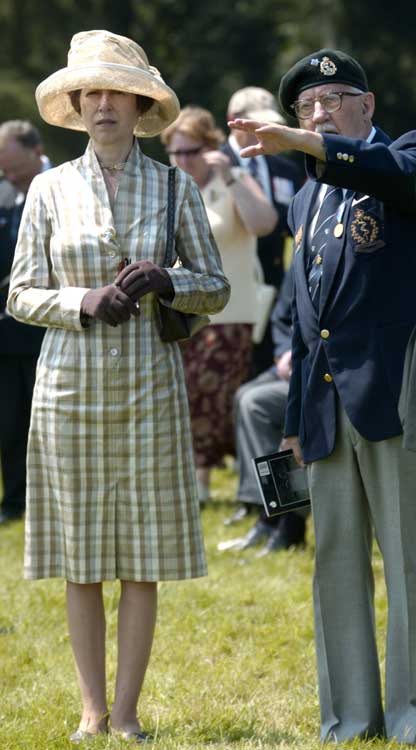 Princess Anne with Dr. David Parsons