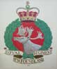 The Royal Newfoundland Regiment hat badge - Le badge de casque du Rgiment Royal de Terre-Neuve