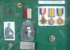 Pictures and medals which belonged to Cpl. Walter Tobin. - Les photos et les mdailles de Cpl. Walter Tobin