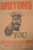 A poster used to recruit men into the Army - Une affiche utilise pour recrut des hommes dans lArme